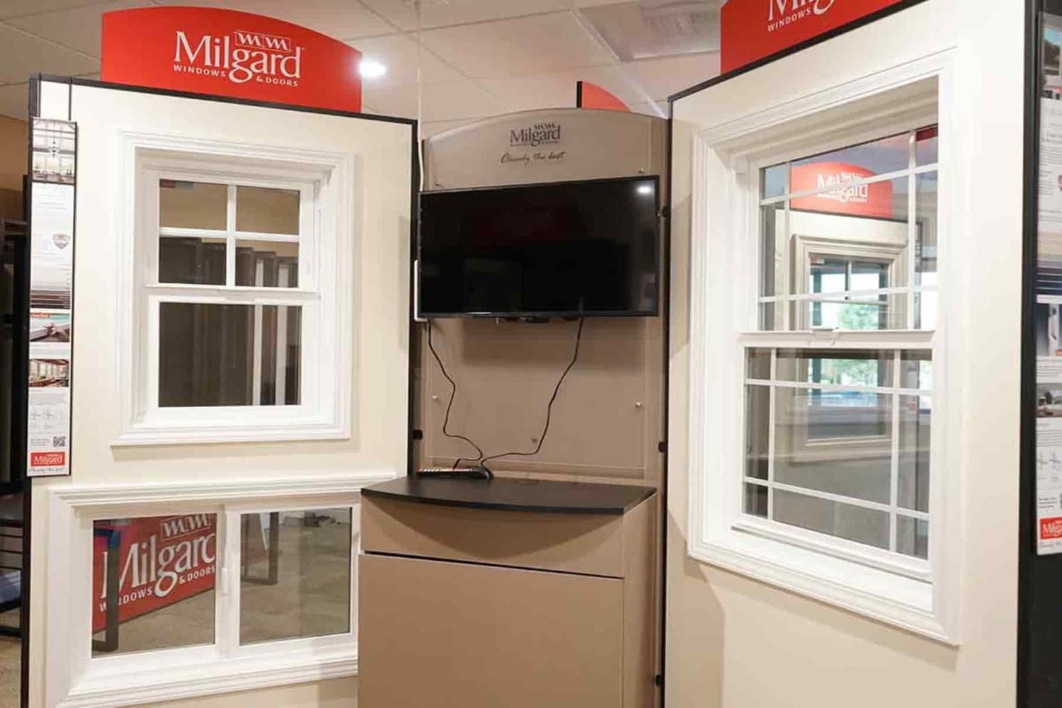 Milgard windows available in our showroom